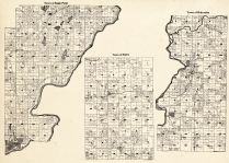 Chippewa County - Eagle Point, Ruby, Holcombe, Wisconsin State Atlas 1930c